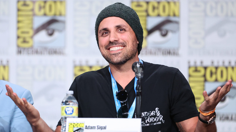 Adam Sigal smiling at SDCC