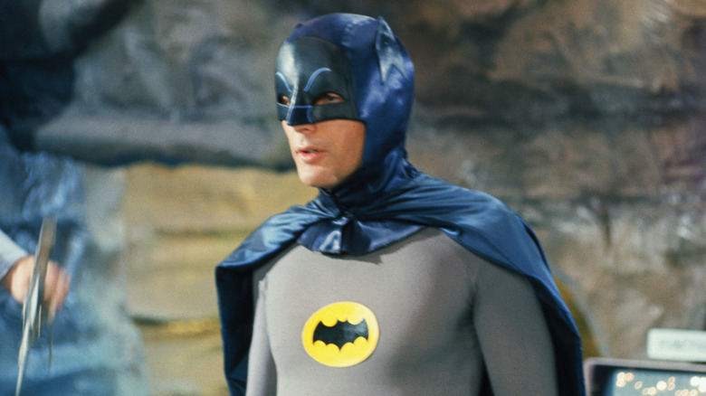 Batman in the Batcave on "Batman" (1966)