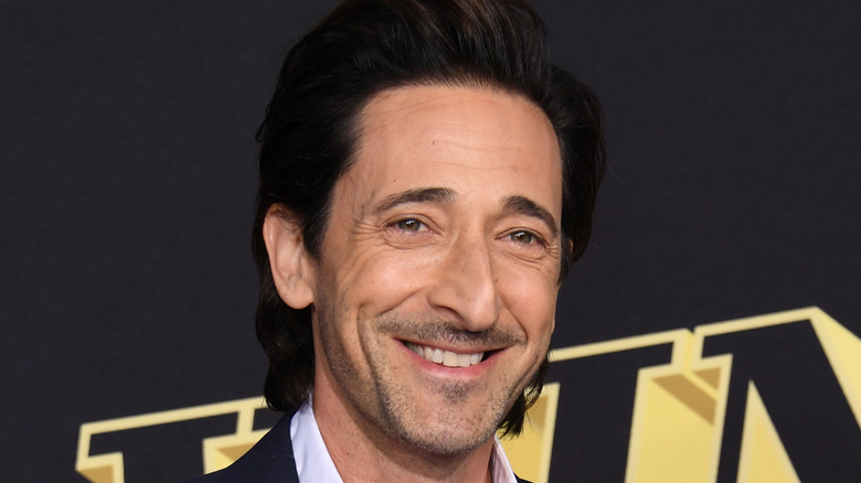 Adrien Brody on red carpet