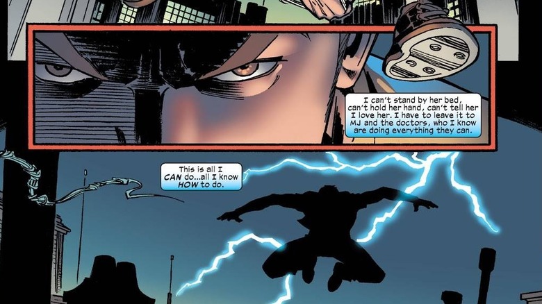 Spider-Man loses his temper