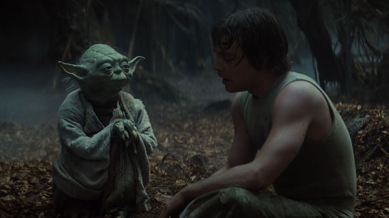 Yoda berates Luke Skywalker