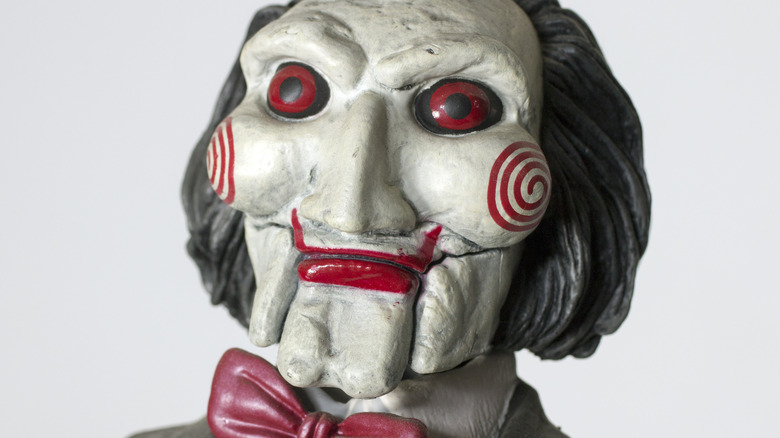 Jigsaw puppet from Saw films