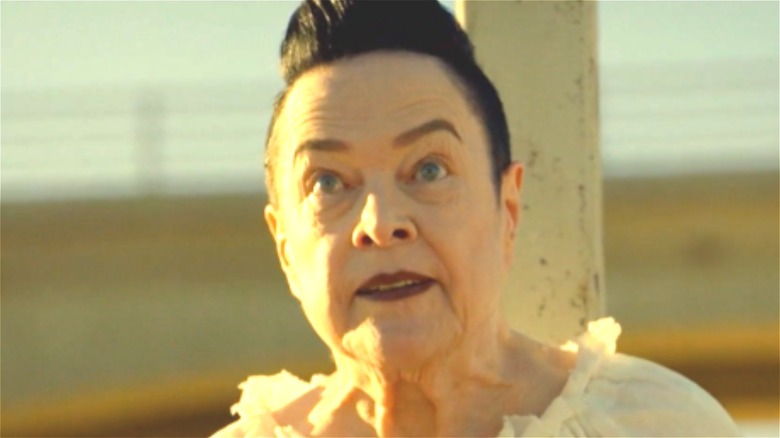 Kathy Bates looks menacing as Ms. Mead