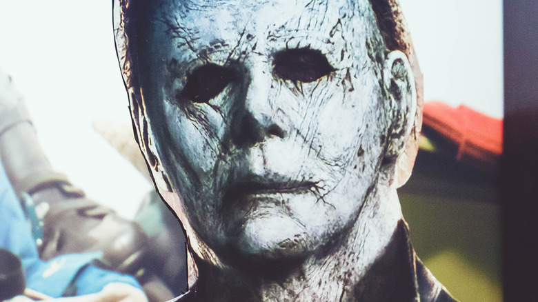 Michael Myers from Halloween facing forward
