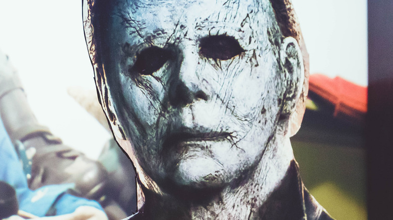 Michael Myers from Halloween facing forward