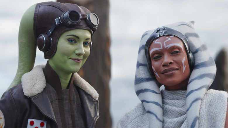 Hera and Ahsoka Smiling