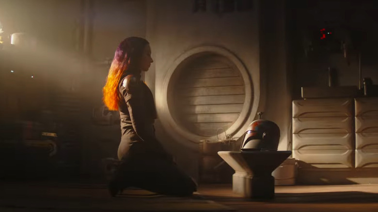 Sabine Wren meditates