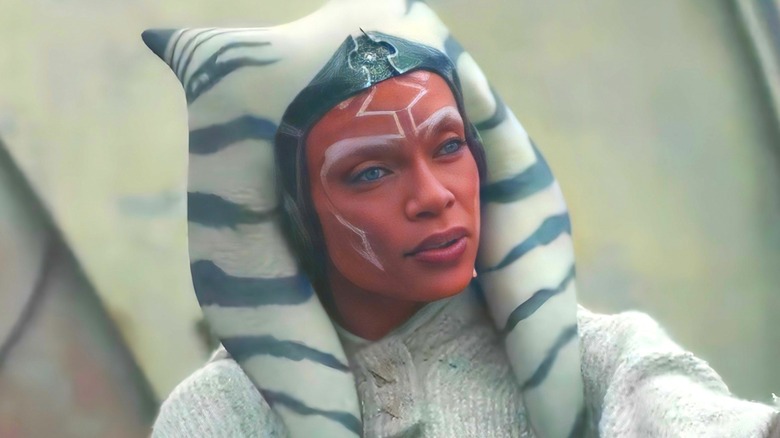 Ahsoka Tano wearing white