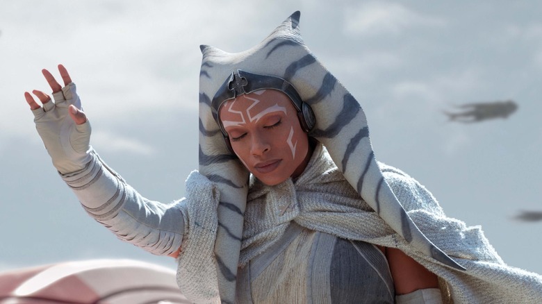 Ahsoka Tano wearing white