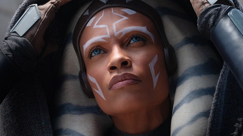 Ahsoka looking up in Ahsoka