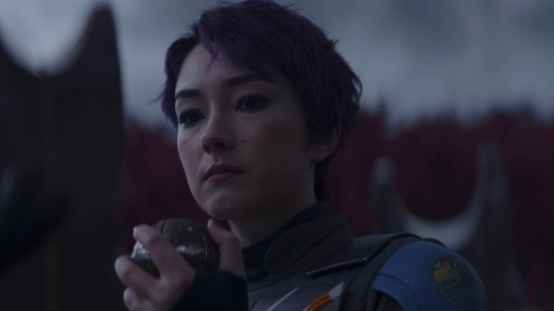 Sabine Wren holding the map