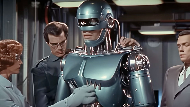 Robocop being checked