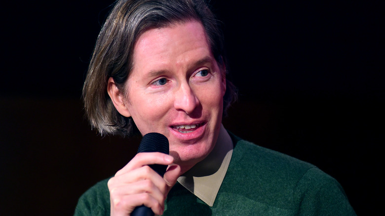Wes Anderson at event