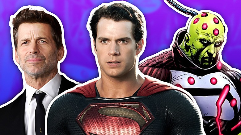 Zack Snyder, Superman and Braniac composite