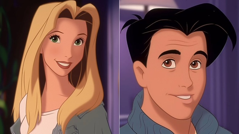 Phoebe and Joey Disney cartoons