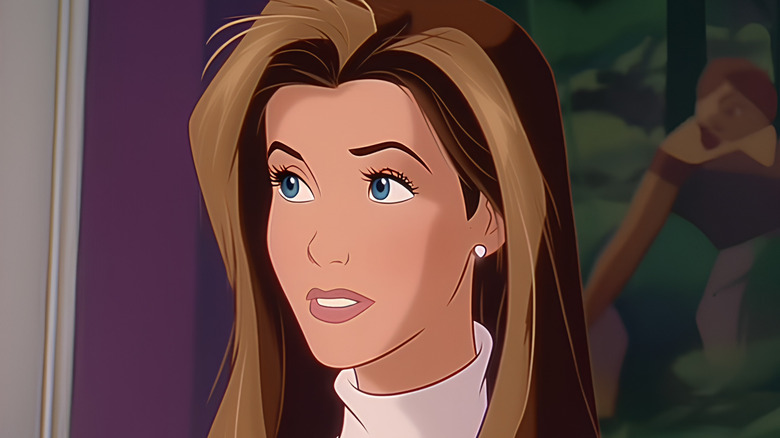 Rachel as a Disney cartoon