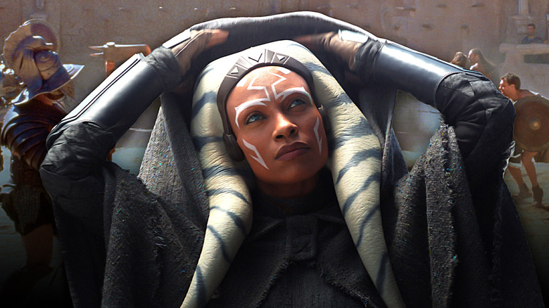 Ahsoka with gladiators 