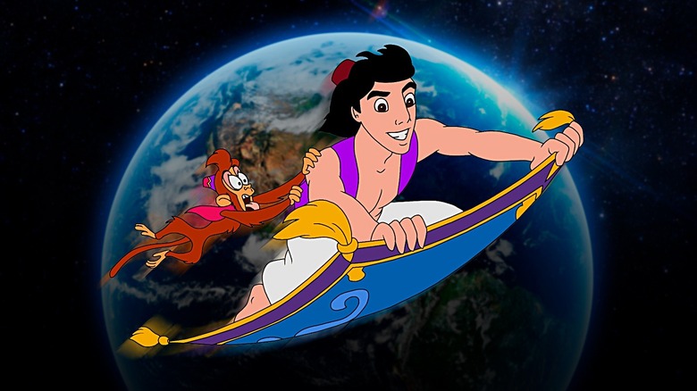 Aladdin Abu flying around world