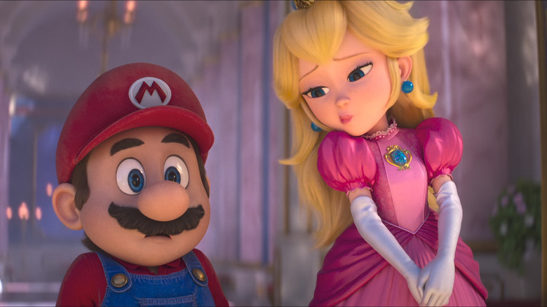 Mario and Princess Peach