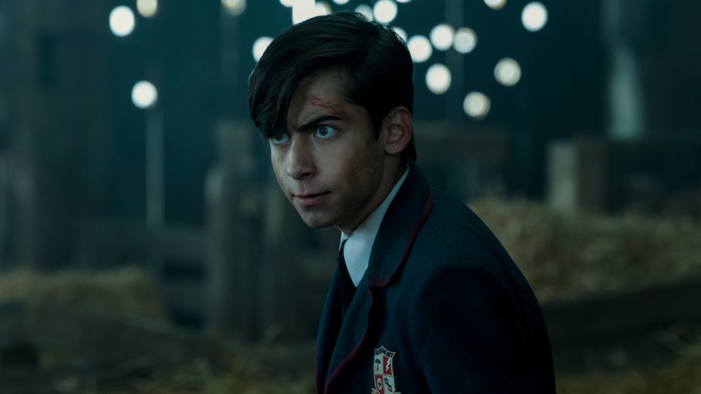 Aidan Gallagher in The Umbrella Academy