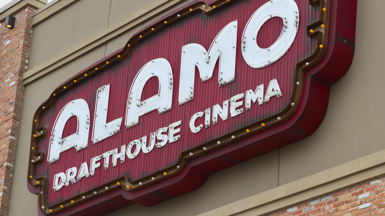 Alamo Drafthouse sign