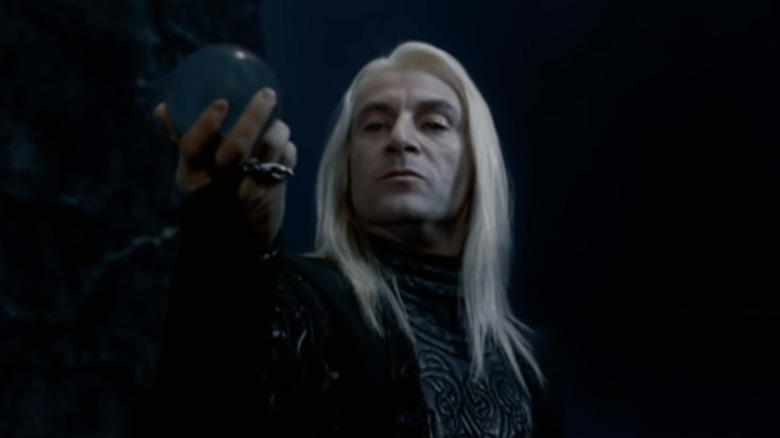 Lucius Malfoy smiling