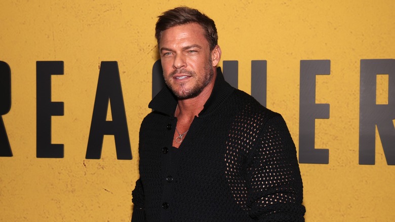 Alan Ritchson smiling