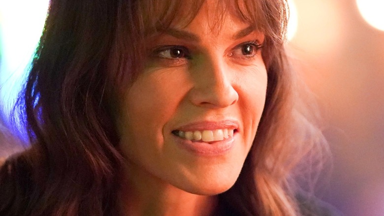 Hilary Swank smiling