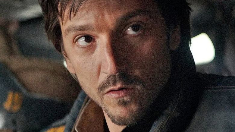 Cassian Andor looking concerned