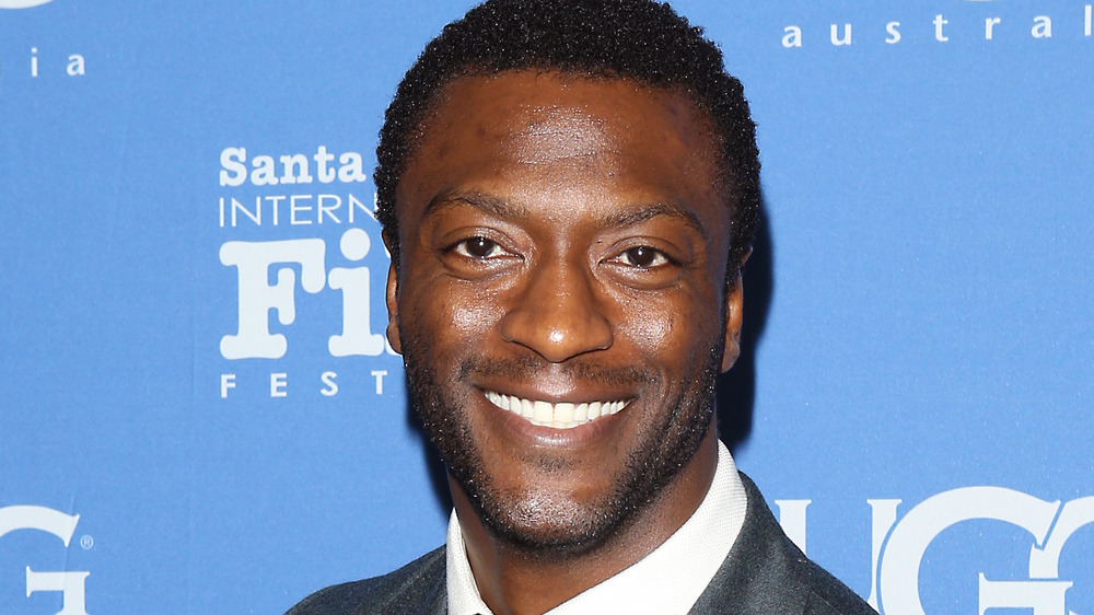 Aldis Hodge smiling