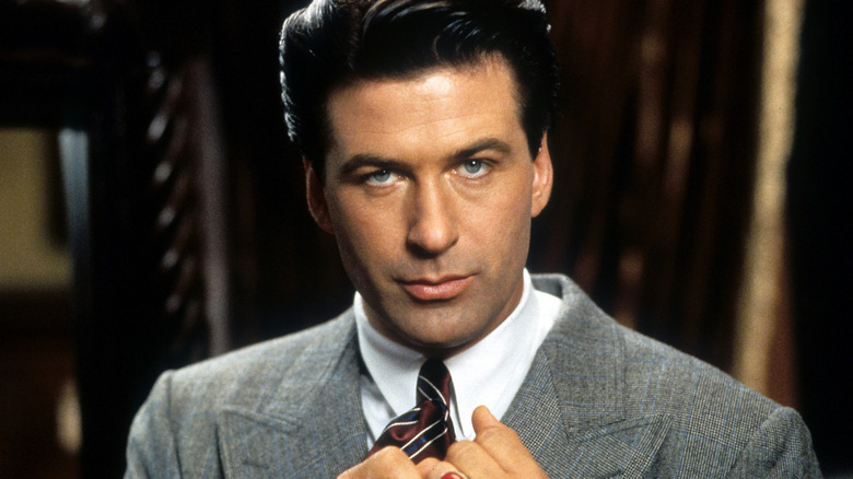 Alec Baldwin posing as Lamont Cranston a.k.a. 