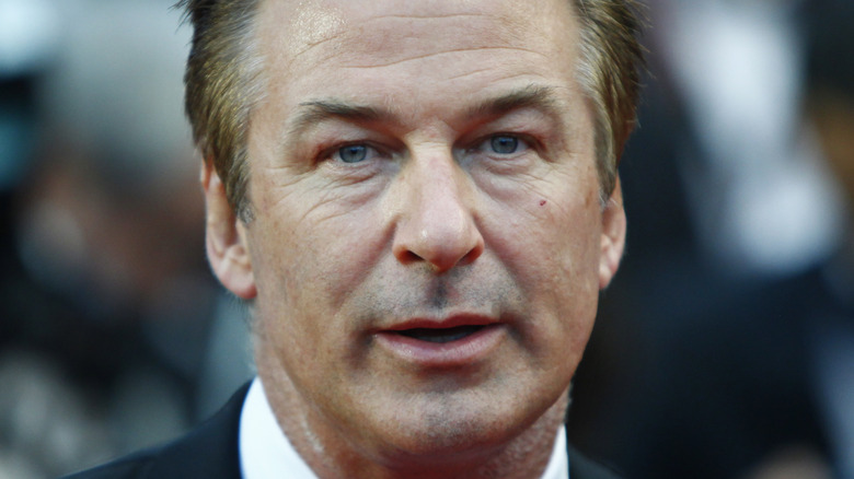 Alec Baldwin in black tie at a red carpet event