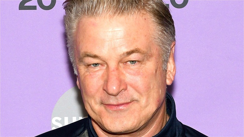 Movie and television star Alec Baldwin posing