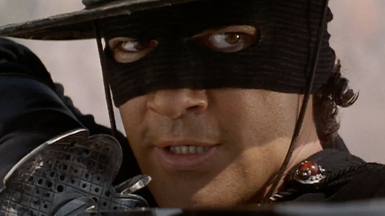 Mask of Zorro Antonio Banderas masked
