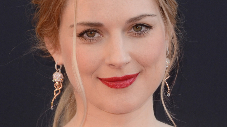 Alexandra Breckenridge smiling 