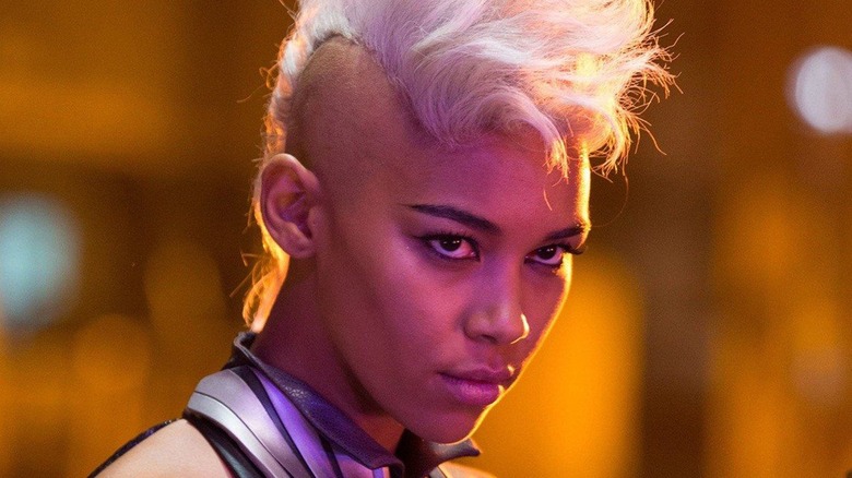 Alexandra Ship as a serious Storm in X-Men: Apocalypse