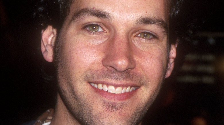 Young Paul Rudd smiling