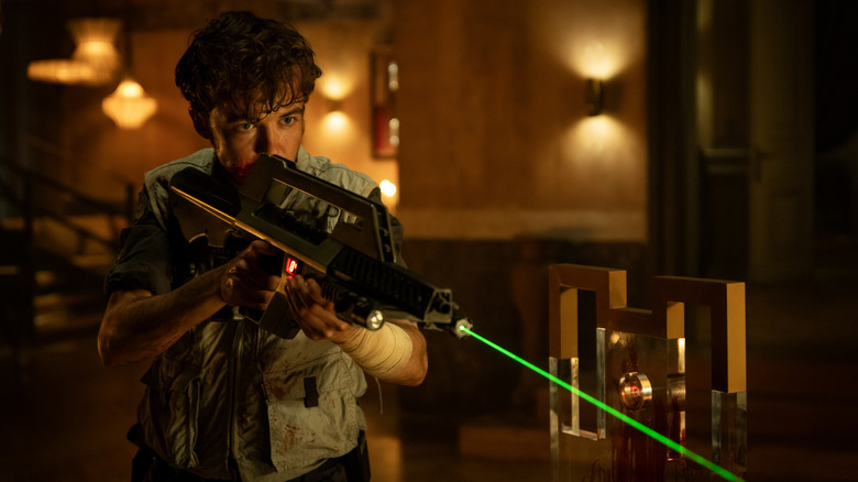 Hermit with a gun in "Alien: Earth"