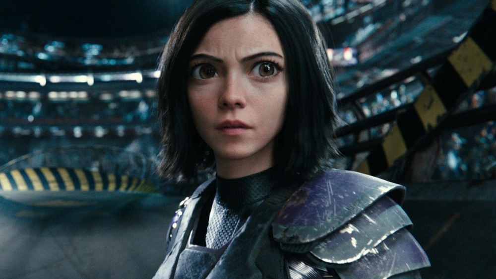 Alita wearing armor