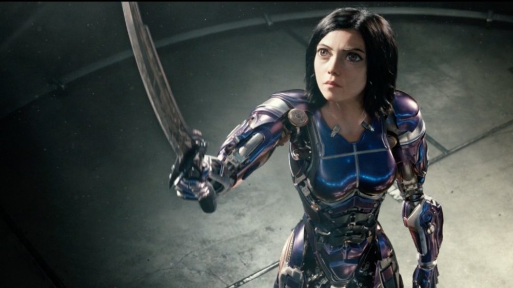 Rosa Salazar as Alita in Alita Battle Angel