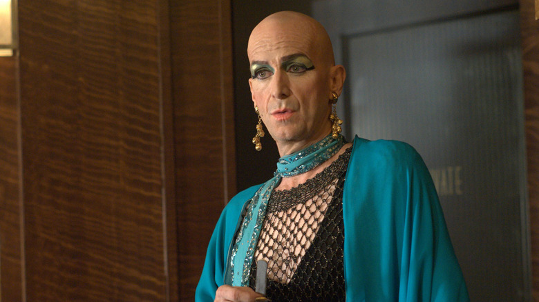 Liz Taylor talking in "American Horror Story: Hotel"