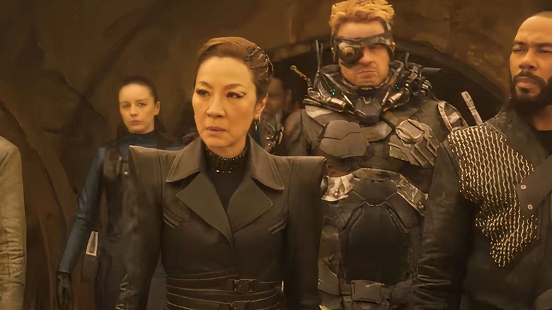 Georgiou leads a group of soldiers in "Star Trek: Section 31" (2025)