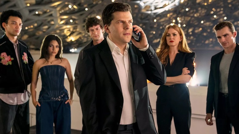 Two generations of the Four Horsemen in Now You See Me: Now You Don't