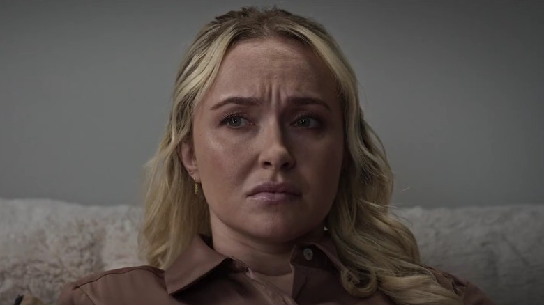 Sarah Pangborn looking conflicted in Sleepwalker