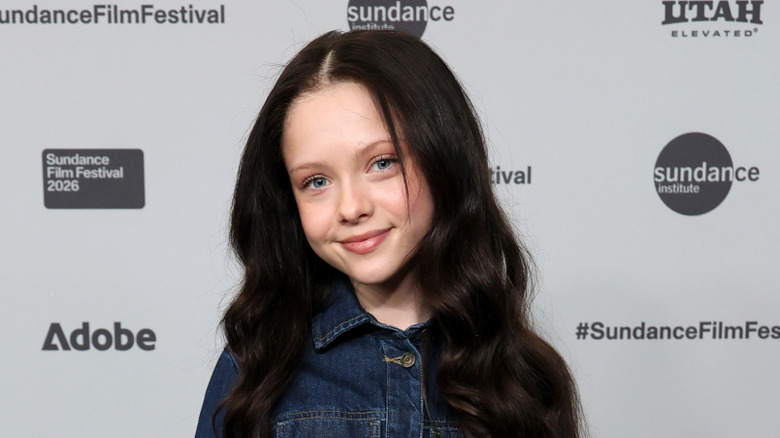 Iona Bell on a red carpet