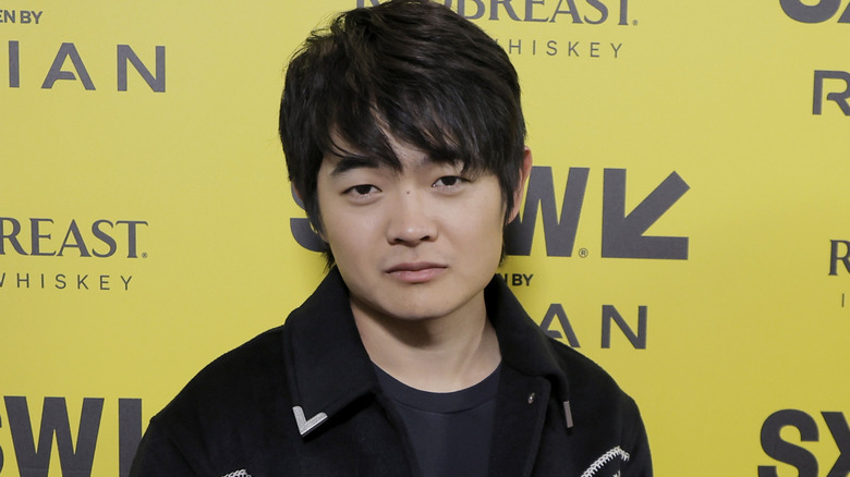 Ben Wang on a red carpet