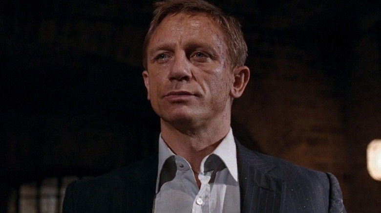 James Bond looking more than a tad scuffed up in "Quantum of Solace" (2008)