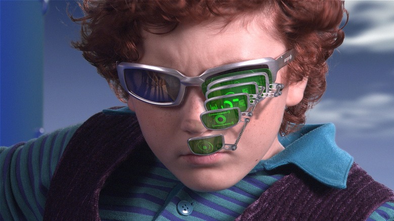 Juni Cortez using cool spy glasses in Spy Kids 2: The Island of Lost Dreams (2002)