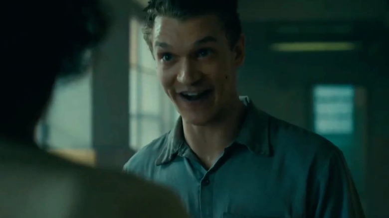 The Arkham inmate confronting Arthur in "Joker: Folie à Deux"