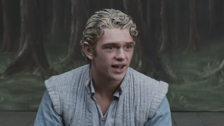 An actor plays Hamlet in 